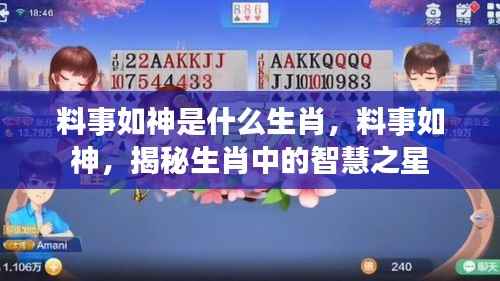 料事如神是什么生肖,料事如神,揭秘生肖中的智慧之星