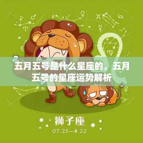 五月五号的星座运势解析及特点概述