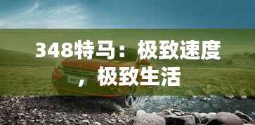 348特马:极致速度,极致生活