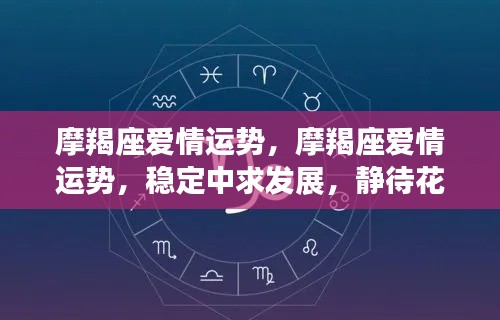 摩羯座爱情运势展望,稳定中求发展,静待花开情缘时刻