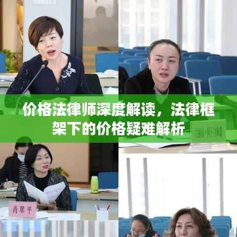 价格法律师深度解读,法律框架下的价格疑难解析