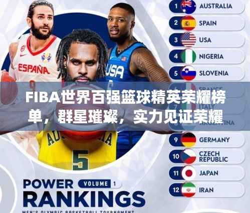 FIBA世界百强篮球精英荣耀榜单,群星璀璨,实力见证荣耀!