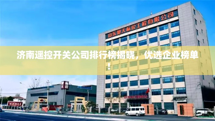 济南遥控开关公司排行榜揭晓,优选企业榜单!