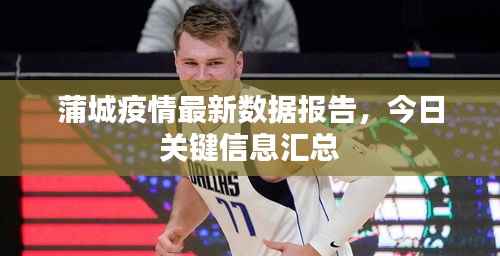 蒲城疫情最新数据报告,今日关键信息汇总