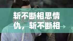 斩不断相思情仇,斩不断相思泪