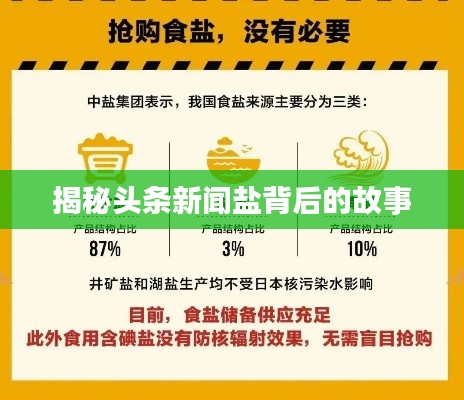 揭秘头条新闻盐背后的故事