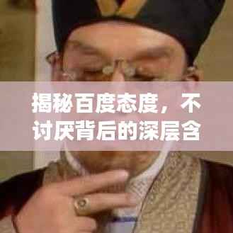 揭秘百度态度,不讨厌背后的深层含义解析!